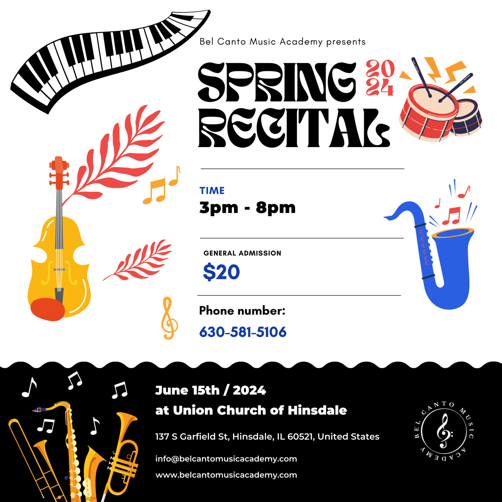 Spring Recital 2024 – Bel Canto Music Academy